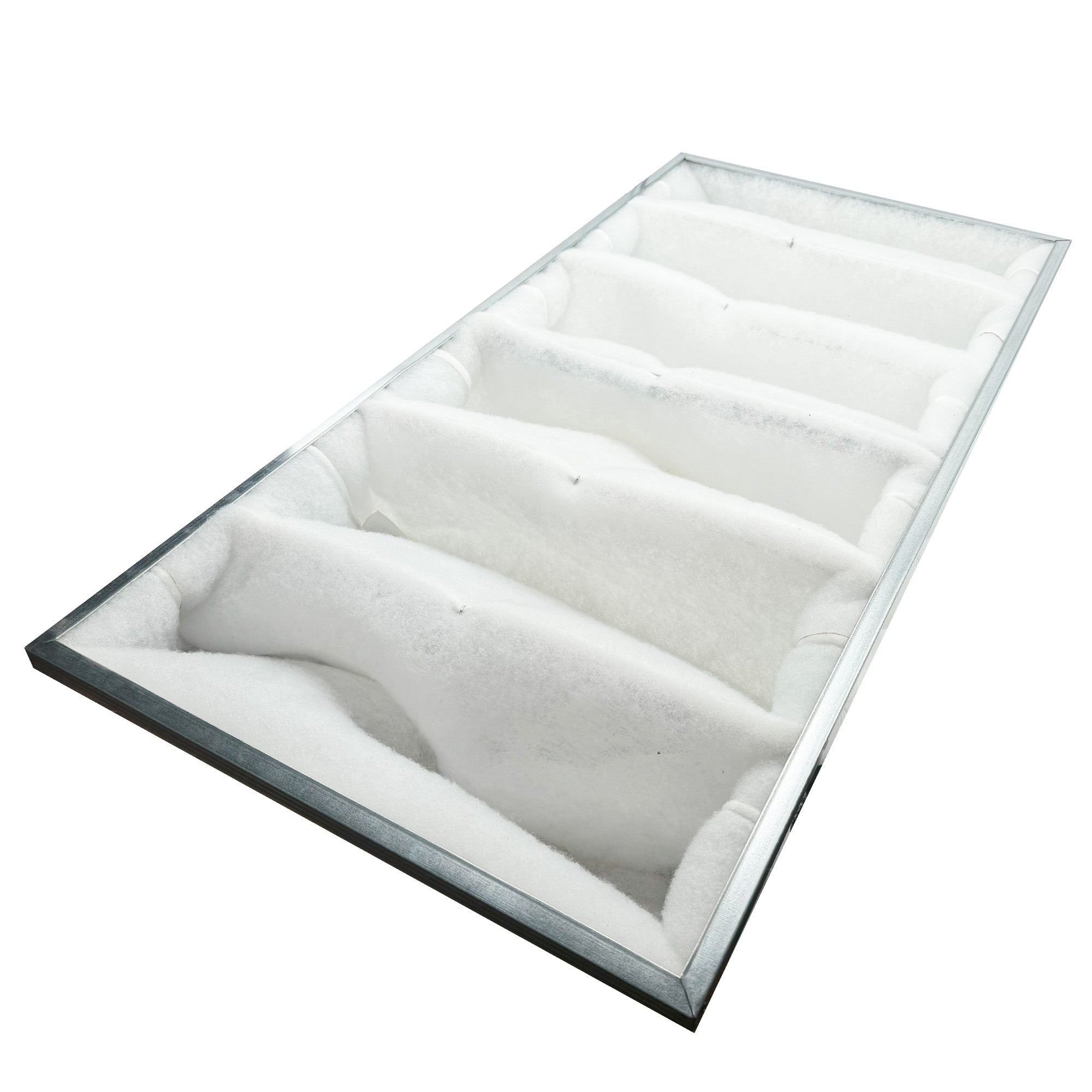 wioboy Paint Spray Booth Intake Filter, 6 Pocket High Capacity Polyester Air Filter