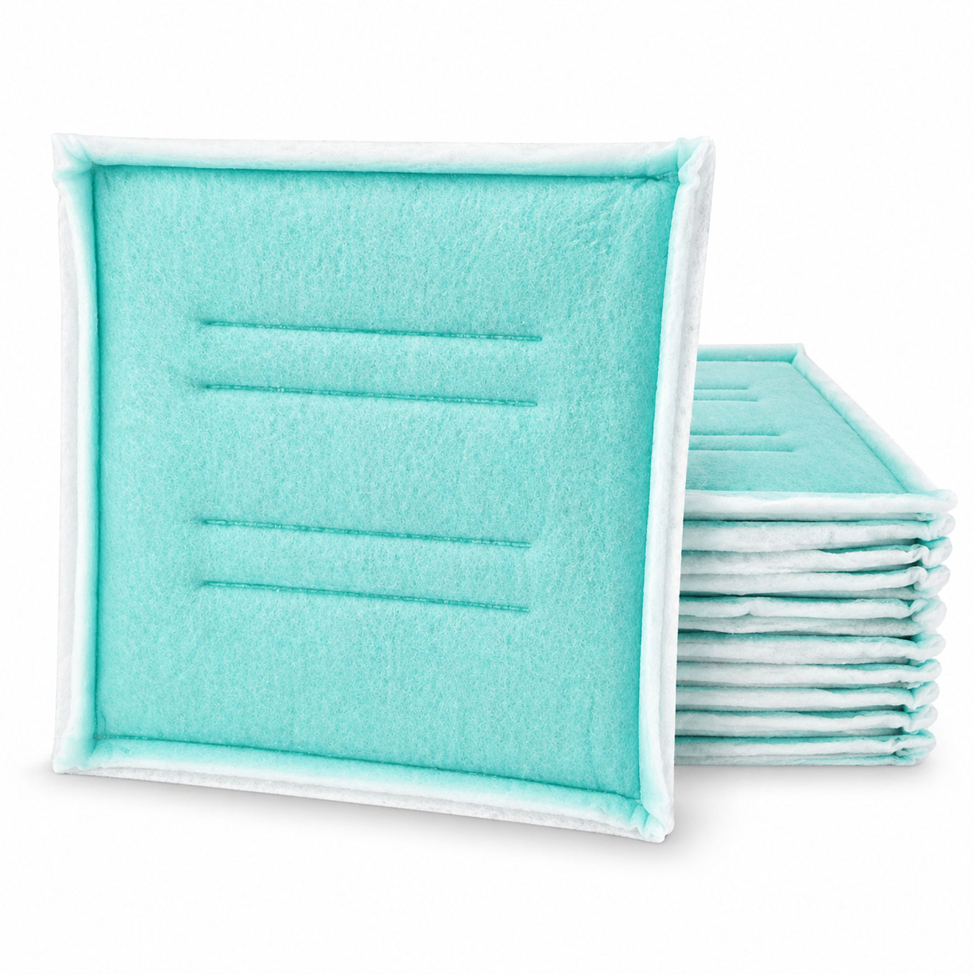 wioboy Paint Spray Booth Intake Filter Tacky Pad 20" x 20" (20 Pack) Series 55 (MERV 7)