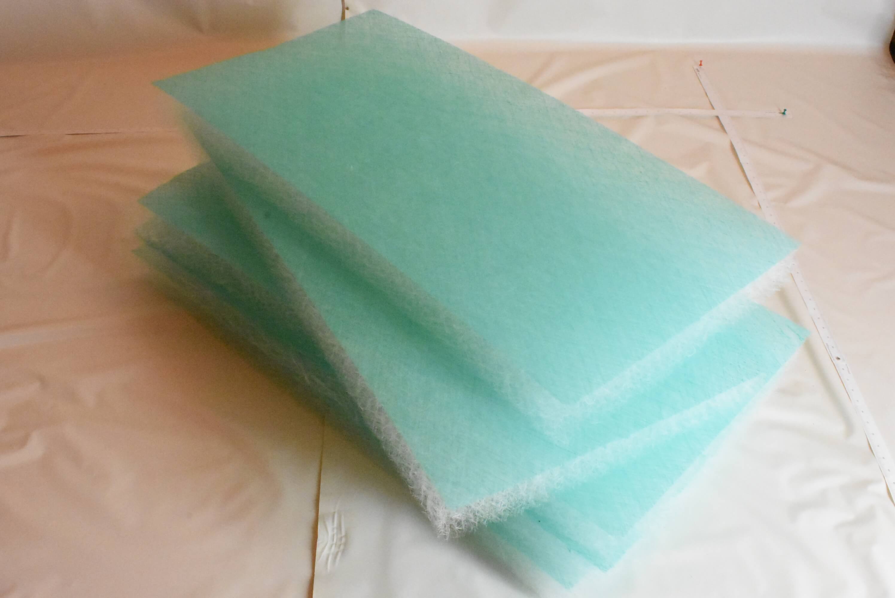 wioboy Portable Hobby Paint Spray Booth Exhaust Filter Set Fiberglass Paint Arrestor