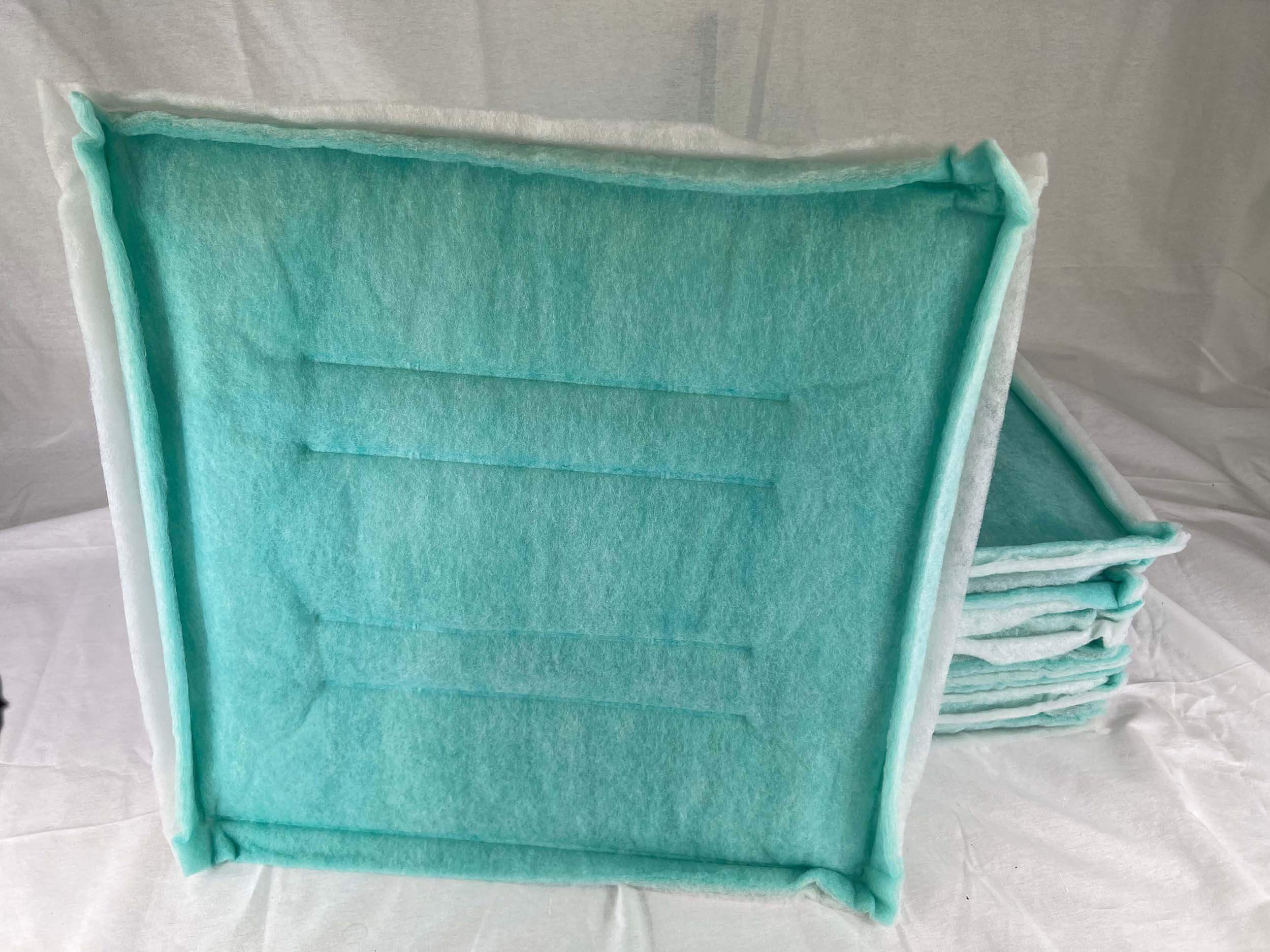 wioboy Paint Spray Booth Intake Filter Tacky Pad 20" x 20" (24 Pack) Series 55 (MERV 7)