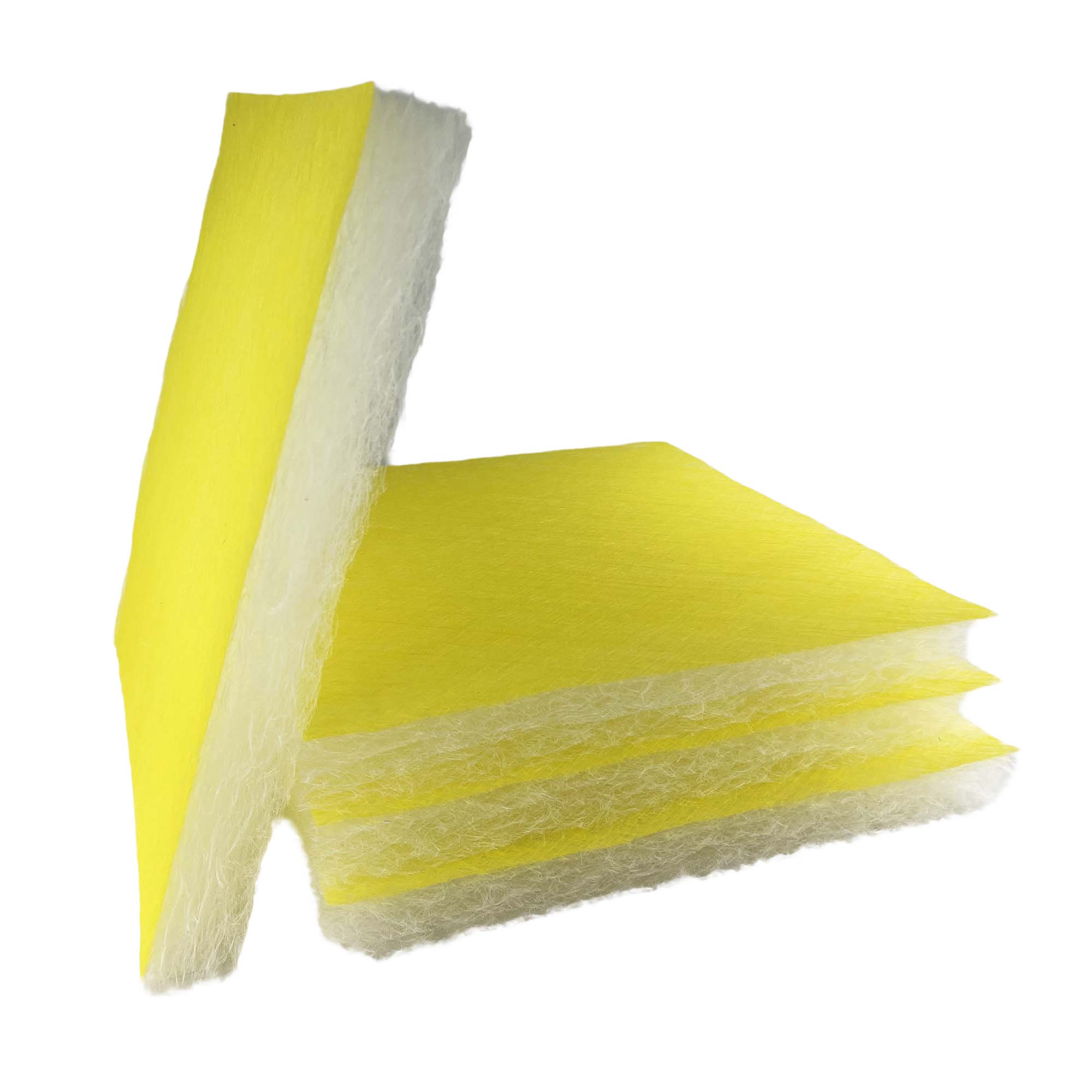 wioboy Paint Spray Booth Exhaust Filter Pad, 20" x 20" x 2.5" Heavy Duty Fiberglass Paint Arrestor (22 Gram)