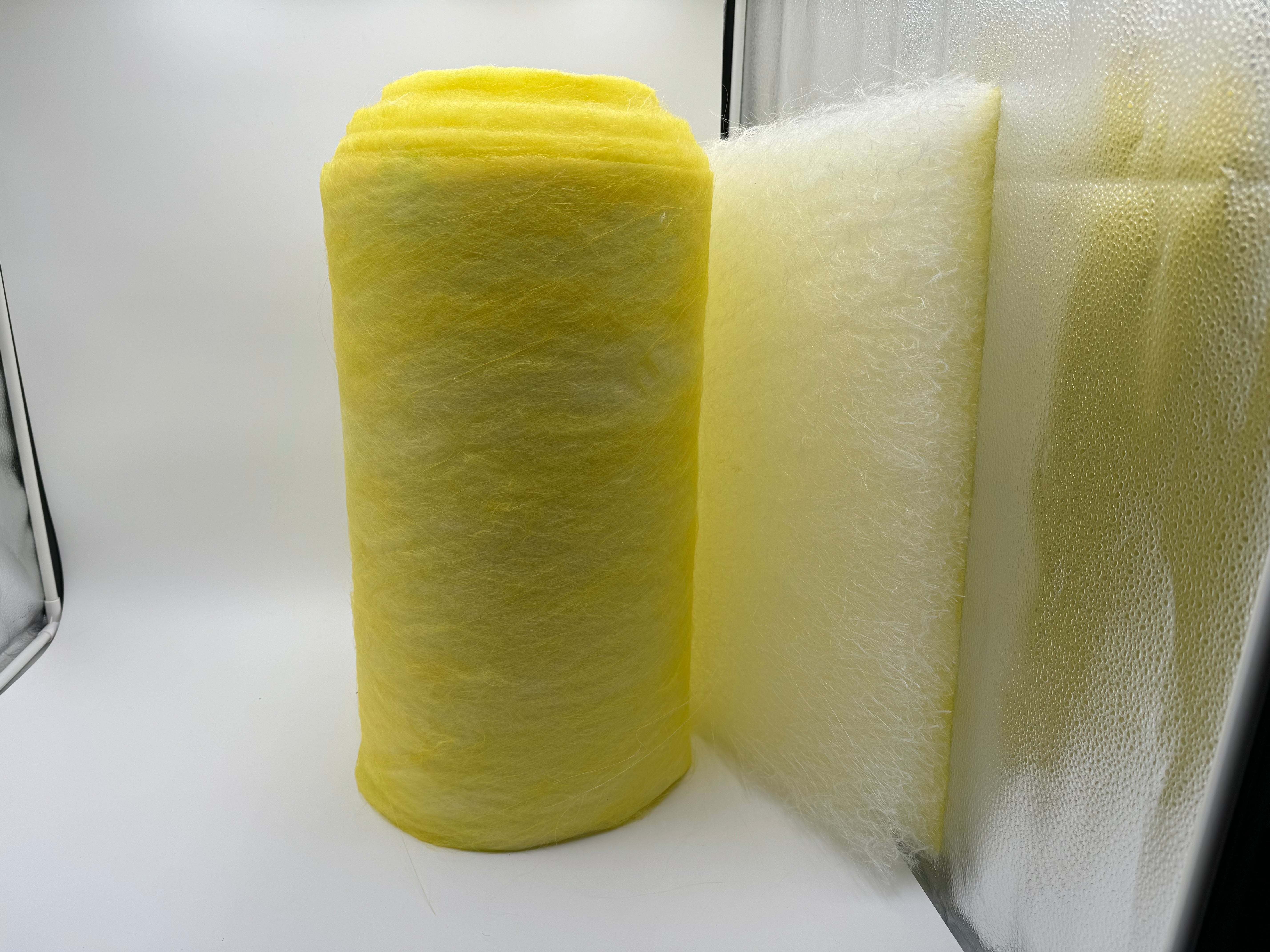 wioboy Paint Spray Booth Exhaust Filter Roll, 20.5" - 72" 100ft Heavy Duty Fiberglass Paint Arrestor (22 Gram)