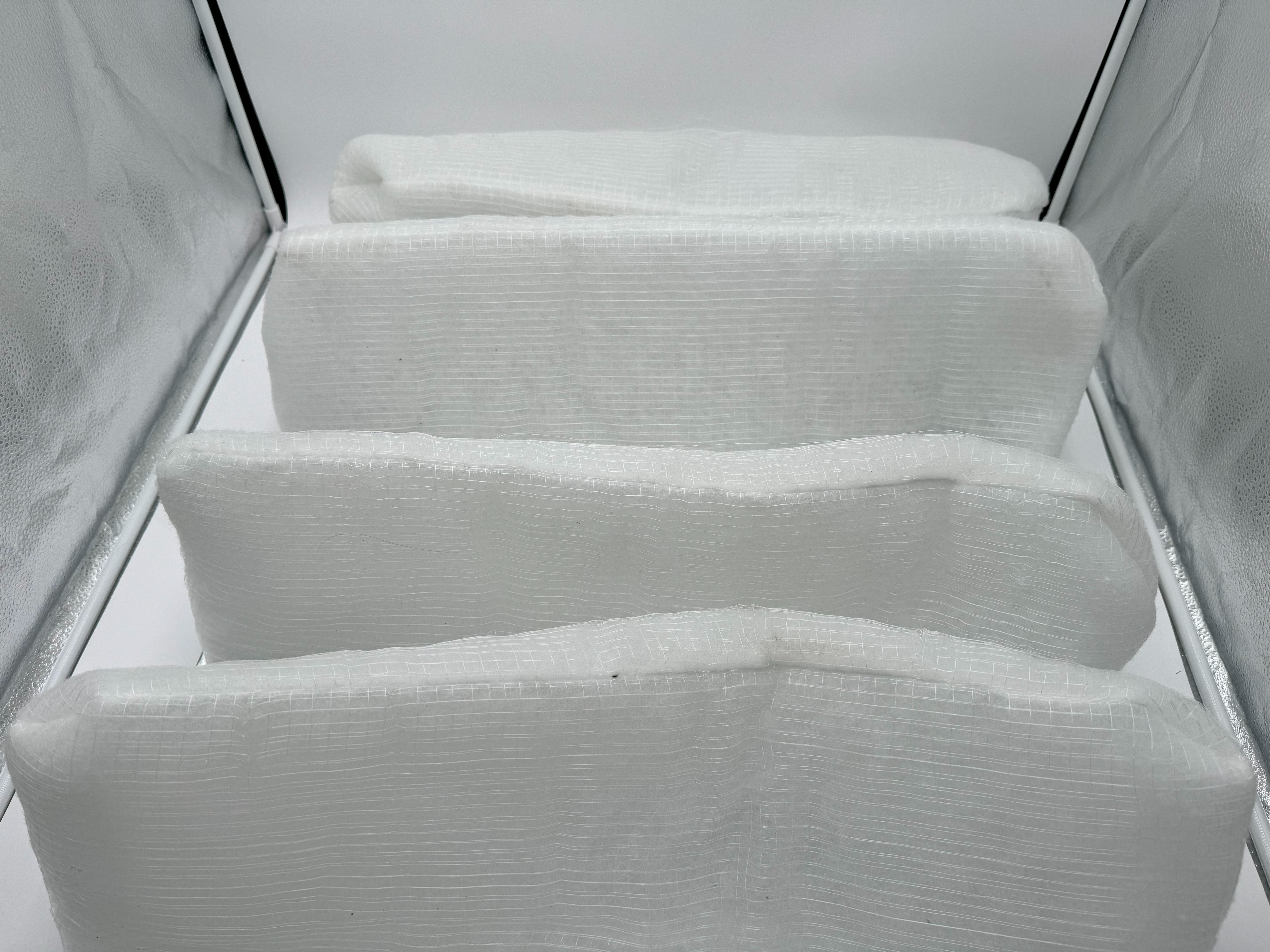 wioboy Paint Spray Booth Intake Filter, 6 Pocket High Capacity Polyester Air Filter