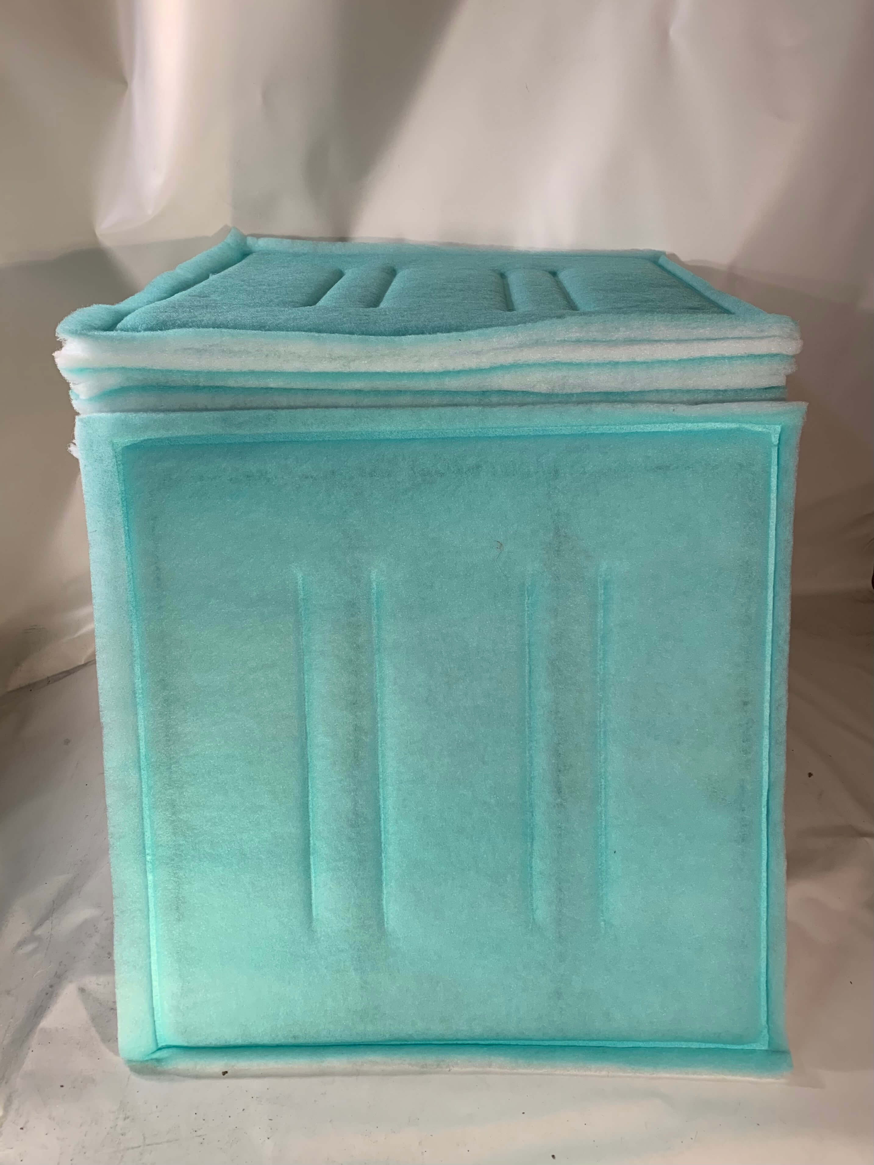 wioboy Paint Spray Booth Intake Filter Pad Dry Tack Panel 20" x 20" (20 Pack) Series 45