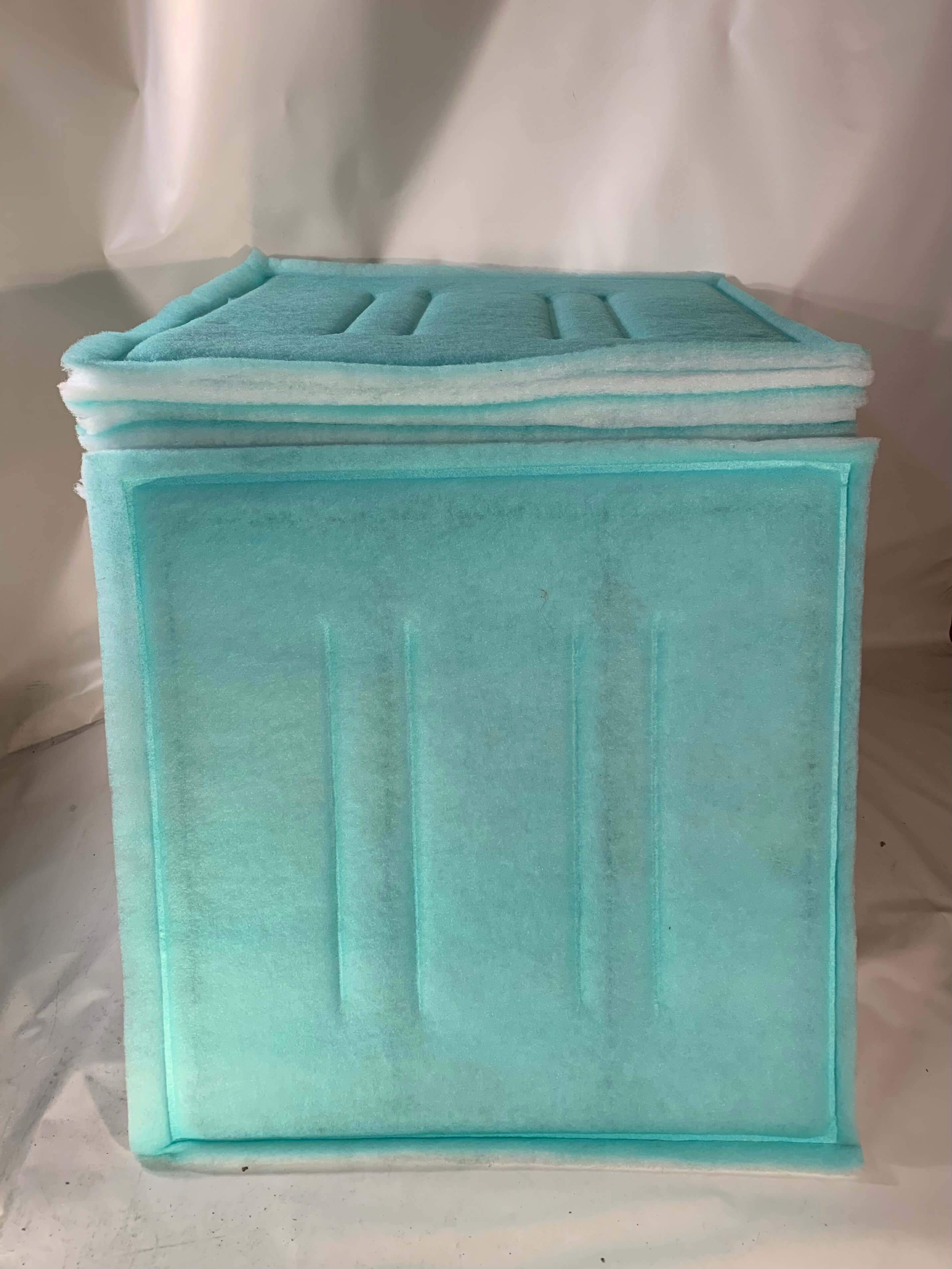 wioboy Paint Spray Booth Intake Filter Pad Dry Tack Panel 20" x 48" (10 Pack) Series 45