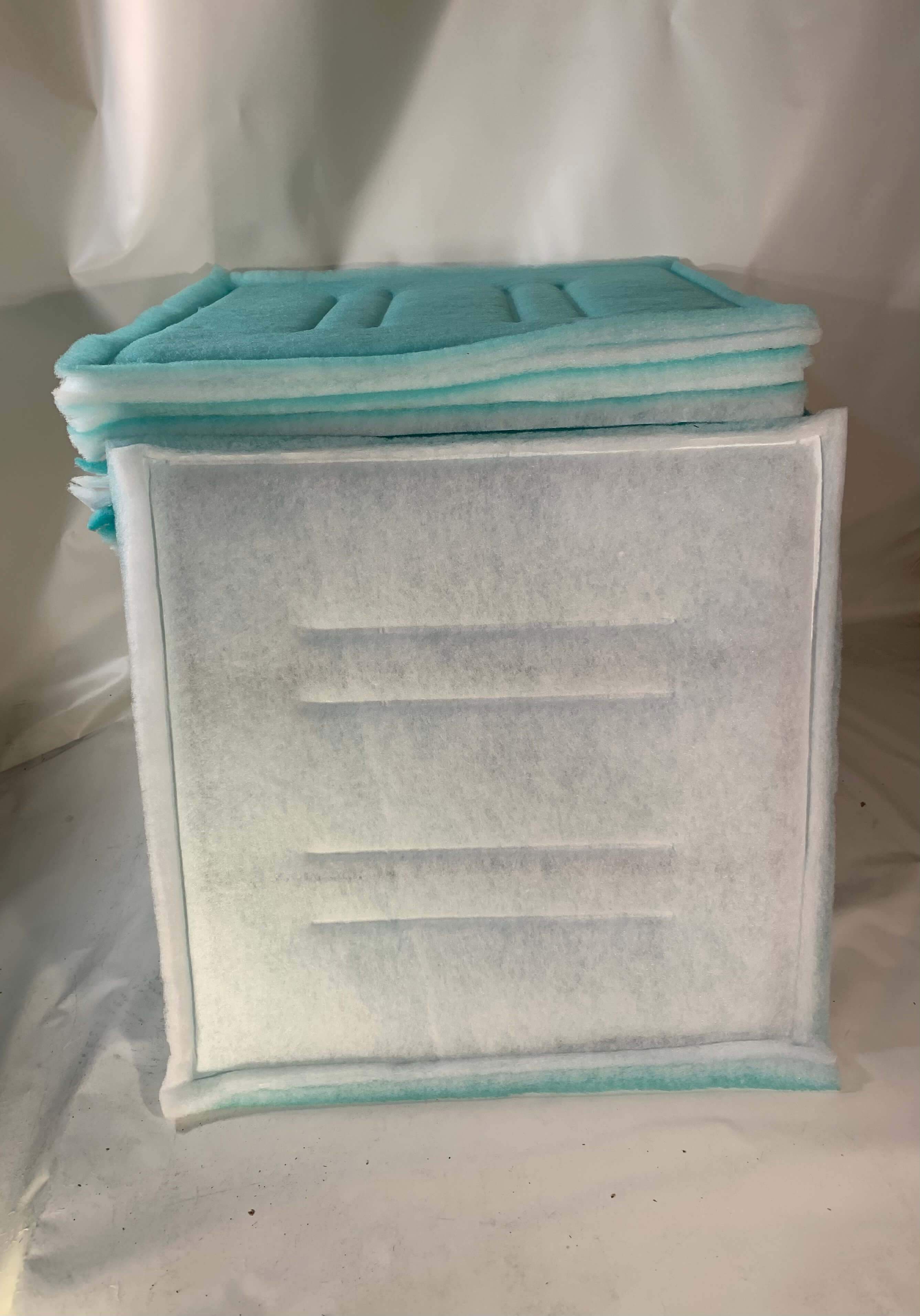 wioboy Paint Spray Booth Intake Filter Pad Dry Tack Panel 20" x 25" (20 Pack) Series 45