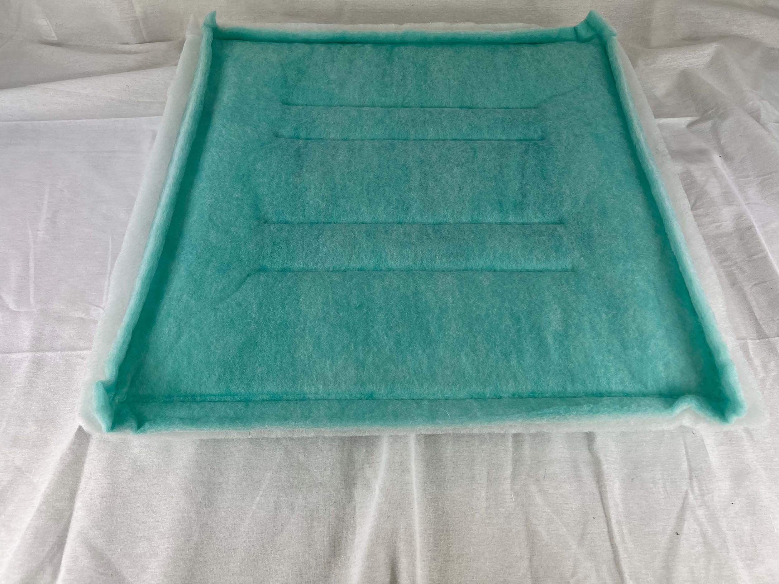 wioboy Paint Spray Booth Intake Filter Tacky Pad 20" x 20" (24 Pack) Series 55 (MERV 7)