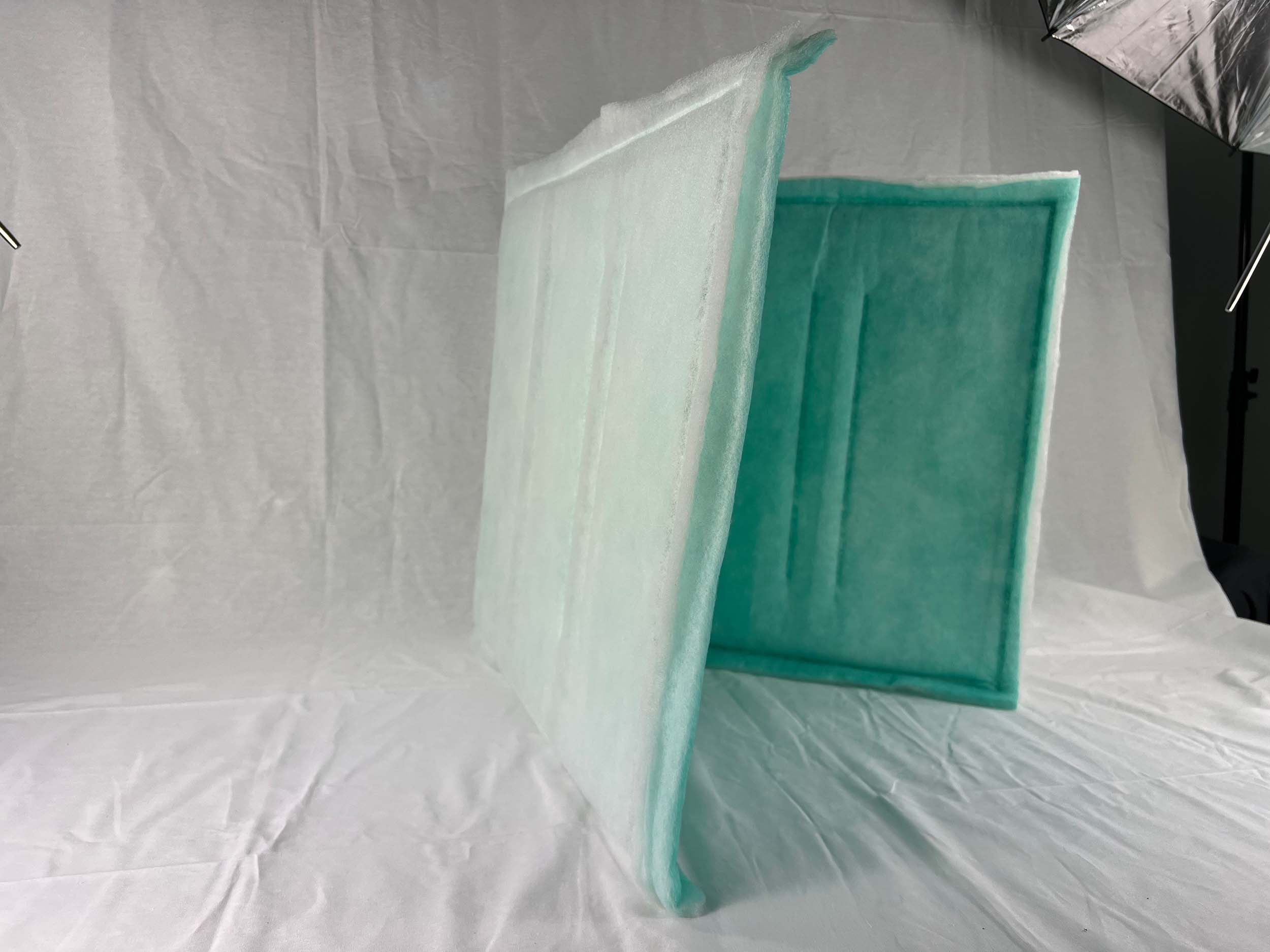 wioboy Paint Spray Booth Intake Filter Tacky Pad 20" x 48" (10 Pack) Series 55 (MERV 7)