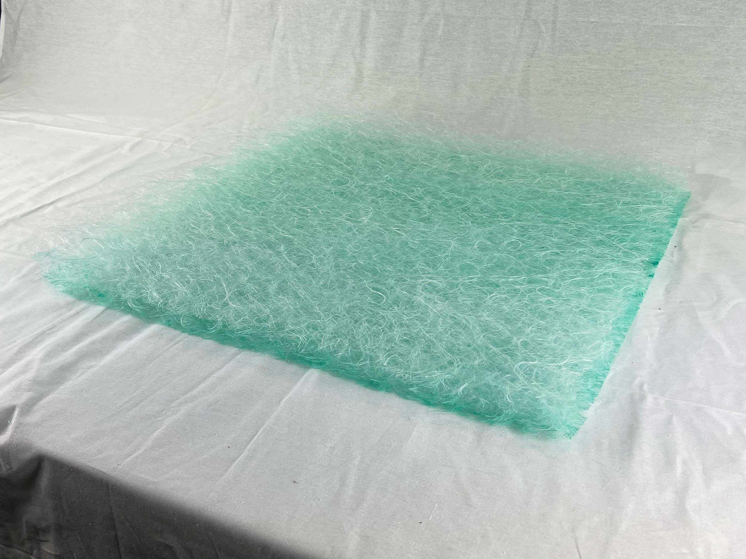 wioboy Paint Spray Booth Exhaust Filter Pad, 24" x 24" x 2.5" Fiberglass Paint Arrestor (15 Gram)