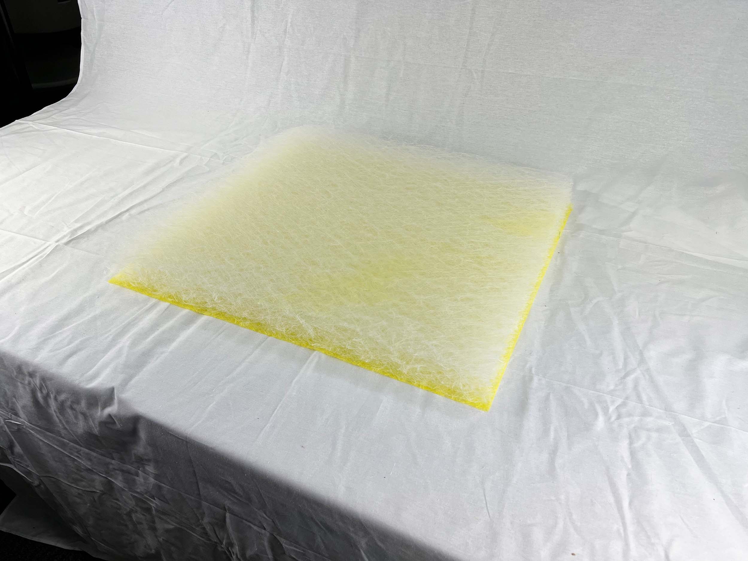 wioboy Paint Spray Booth Exhaust Filter Pad, 20" x 20" x 2.5" Heavy Duty Fiberglass Paint Arrestor (22 Gram)