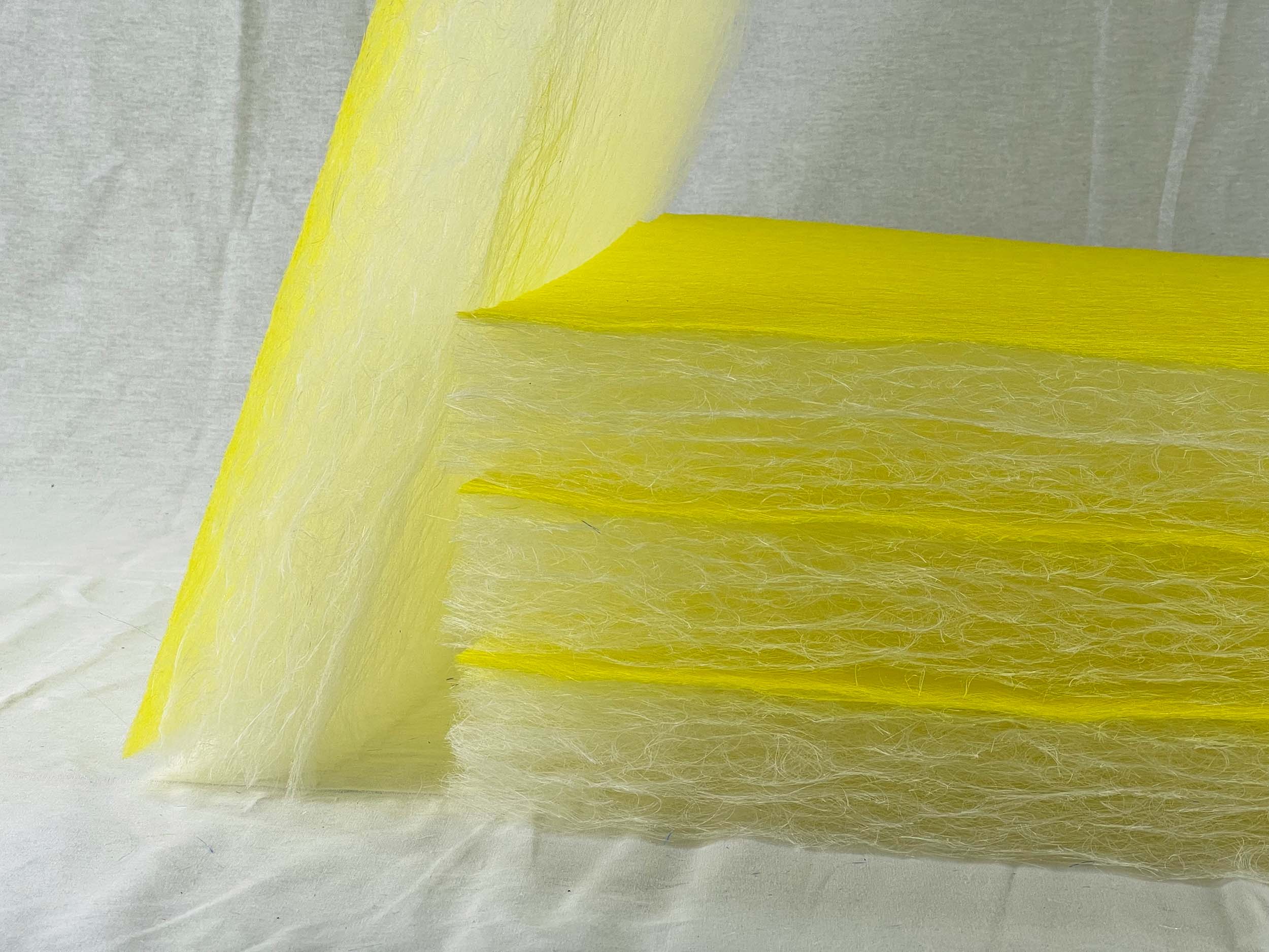 wioboy Paint Spray Booth Exhaust Filter Pad, 20" x 20" x 2.5" Heavy Duty Fiberglass Paint Arrestor (22 Gram)