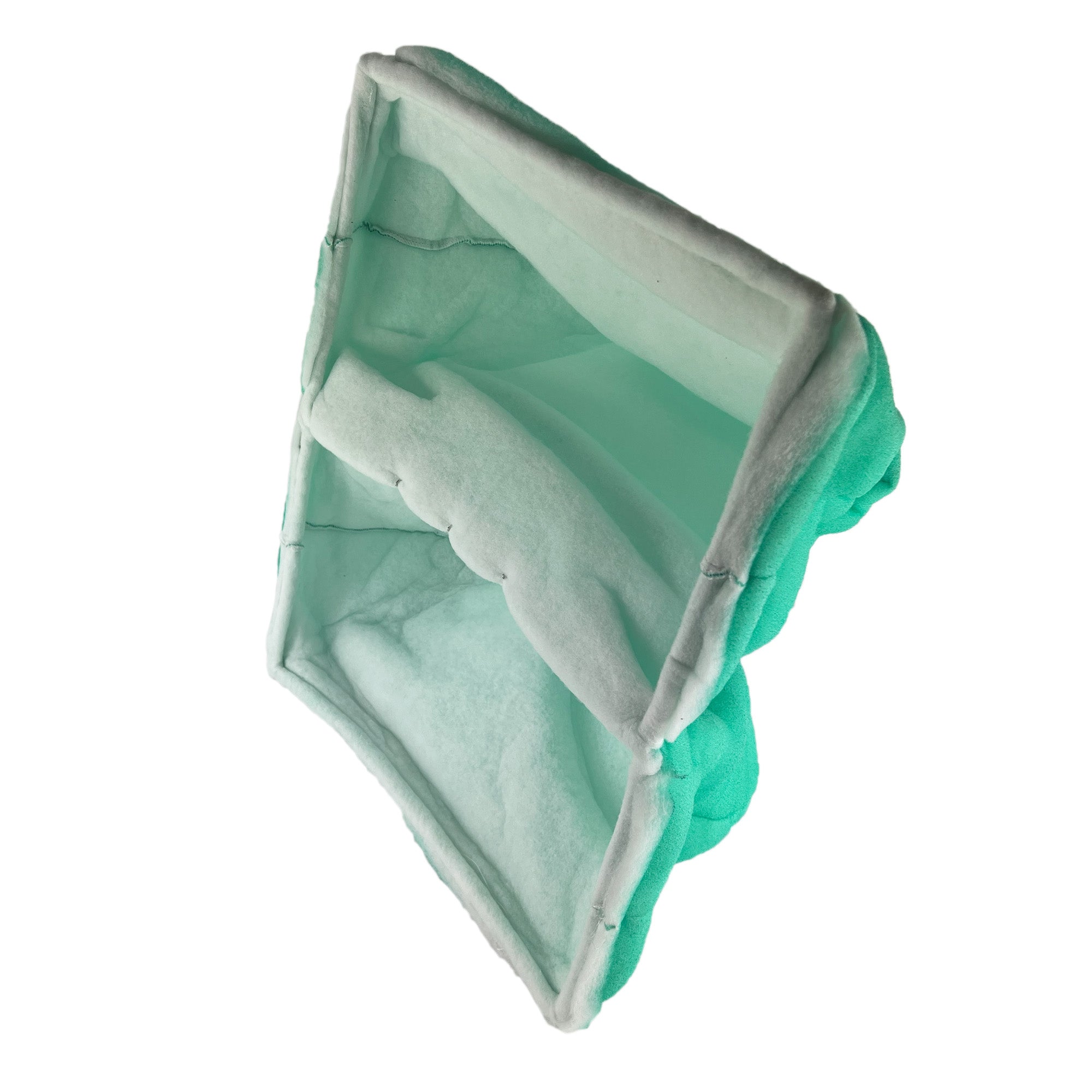 wioboy High-capacity Paint Booth Exhaust Filter Bag, 2 Pocket, 25" x 20" x 15" (10/case)